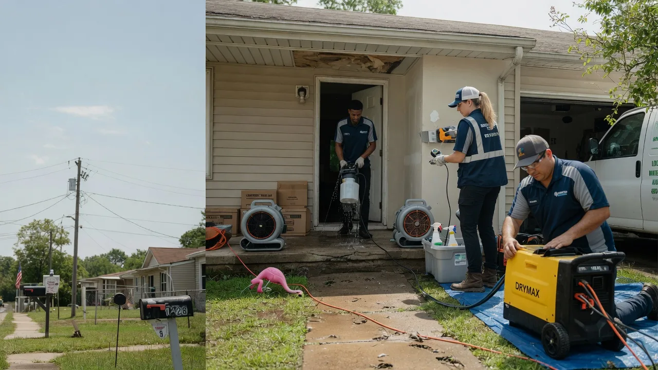 Storm Damage Water Removal in Prue, OK near me